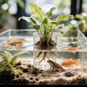 Paludarium: jak stworzyć zbiornik wodno-lądowy