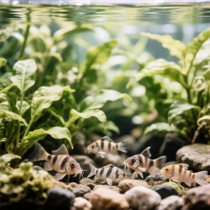 Sumiki akwariowe: Ancistrus, Corydoras i jak je karmić